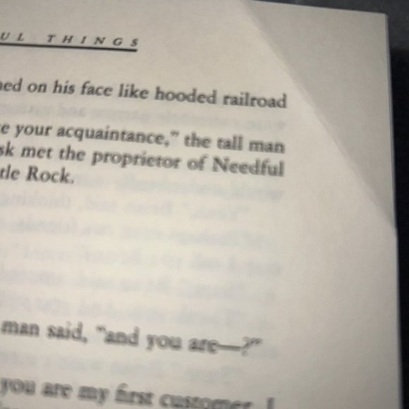 Needful Things, Stephen King, 1991 ~ Good - Picture 7 of 16